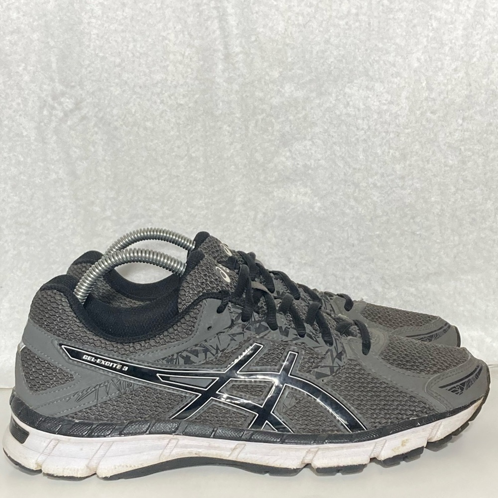 Asics Men's Gel Excite 3 Grey /Black Running Athletic Sneakers Shoes SZ US 9